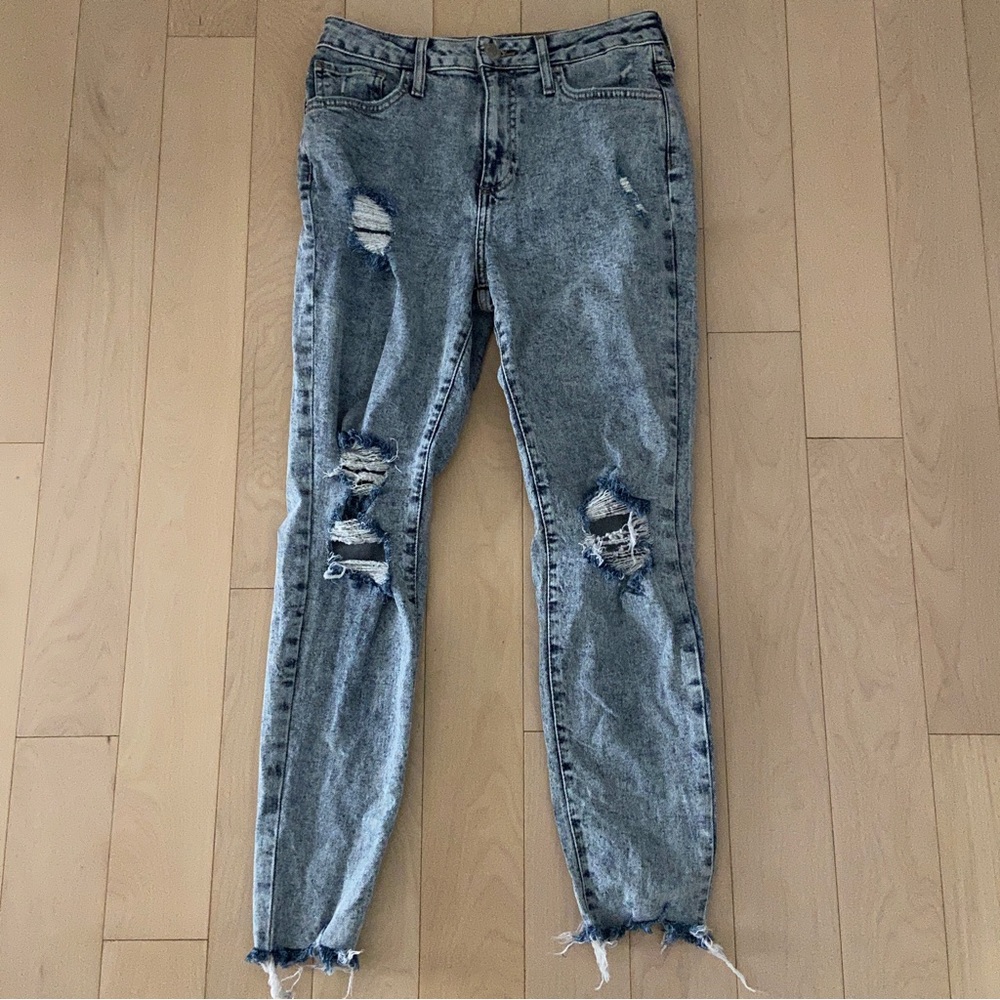 Forever 21 Distressed Jeans